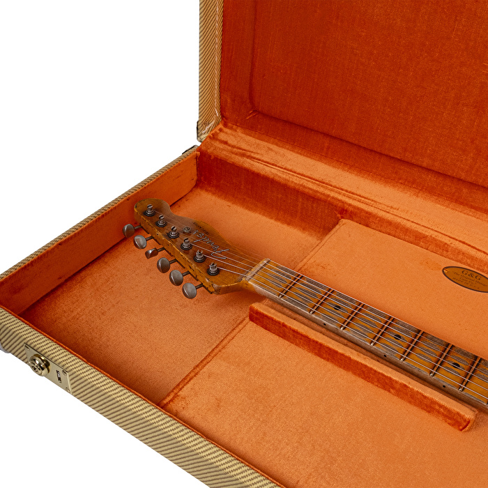 Fender Custom Shop 1952 Telecaster Super Heavy Relic Aged Nocaster Blonde Elektro Gitar